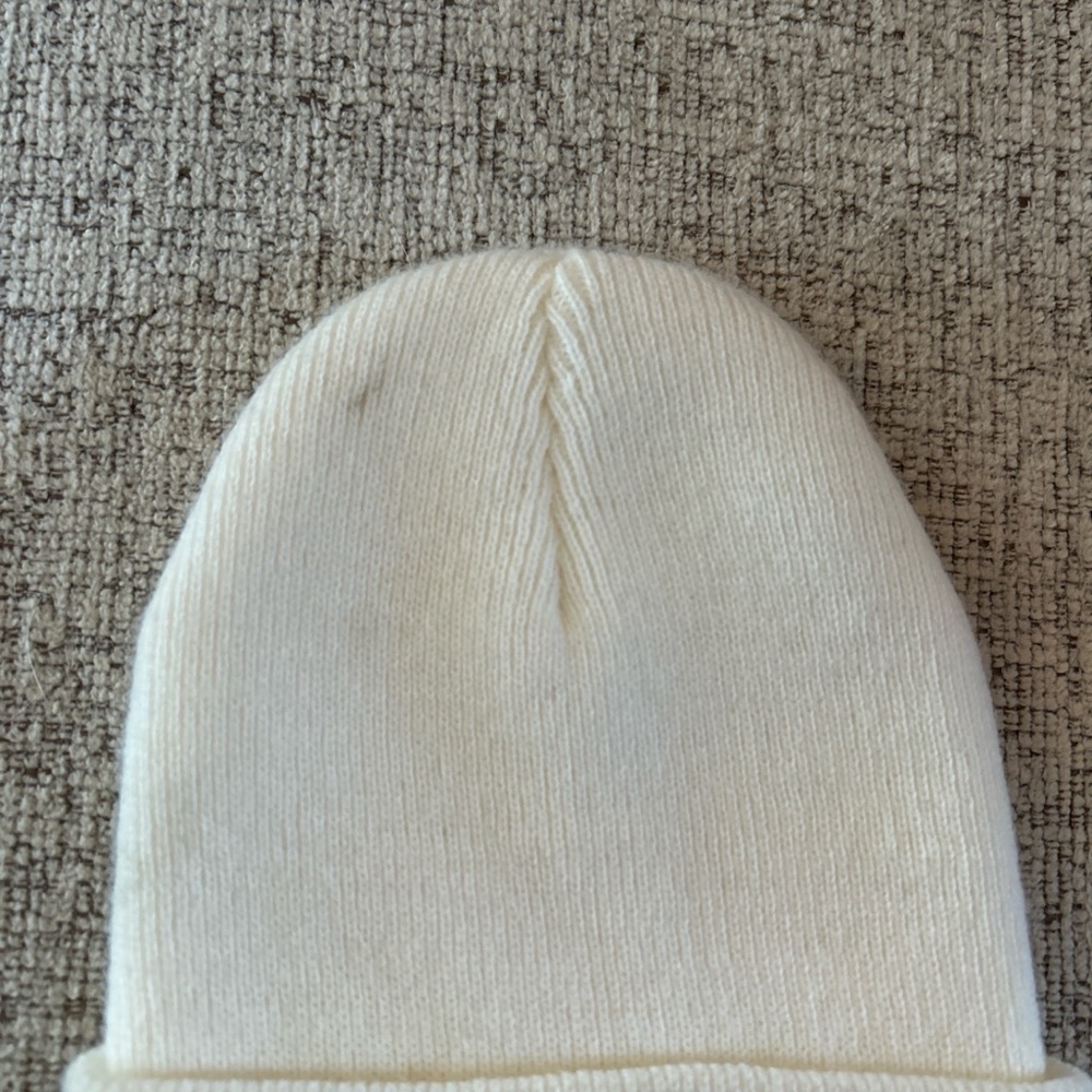 Carhartt Cream Knit Beanie - Picture 3 of 3